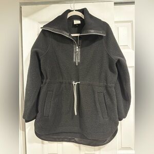 Varley Black Fleece Pullover